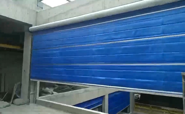 大型物流园区完成博尔塔拉防火门整体安装工程